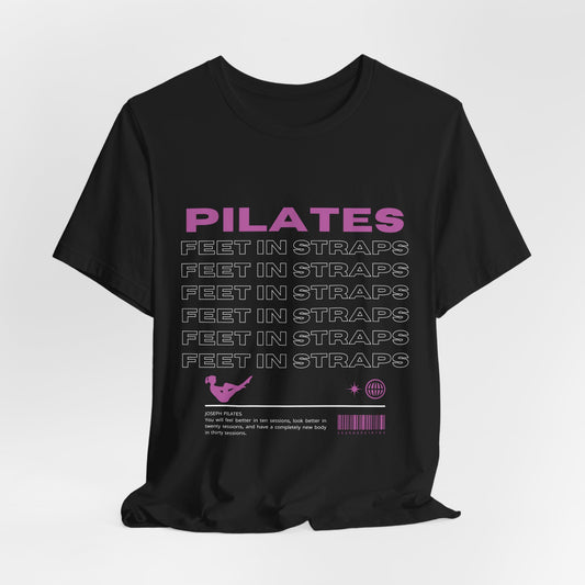 Feet in Straps Tee – For the Reformer Girlies Who Get It