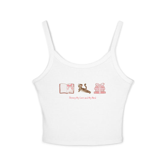 Flexing My Core and My Mind Crop Top