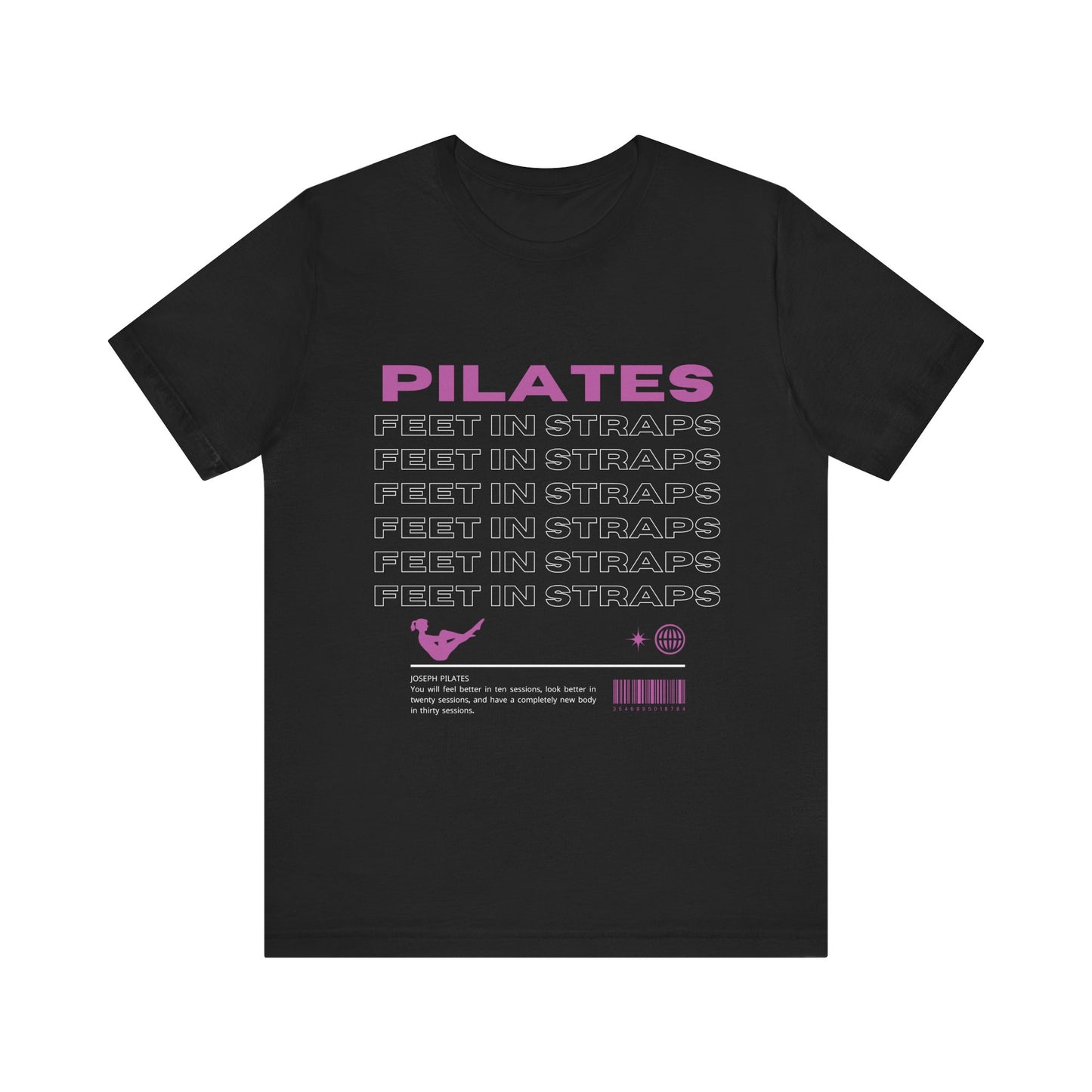 Feet in Straps Tee – For the Reformer Girlies Who Get It