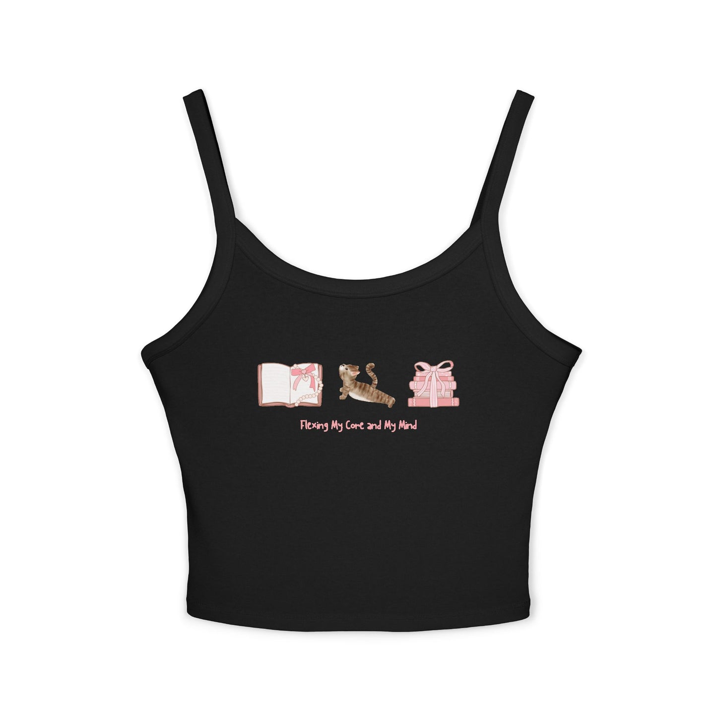 Flexing My Core and My Mind Crop Top