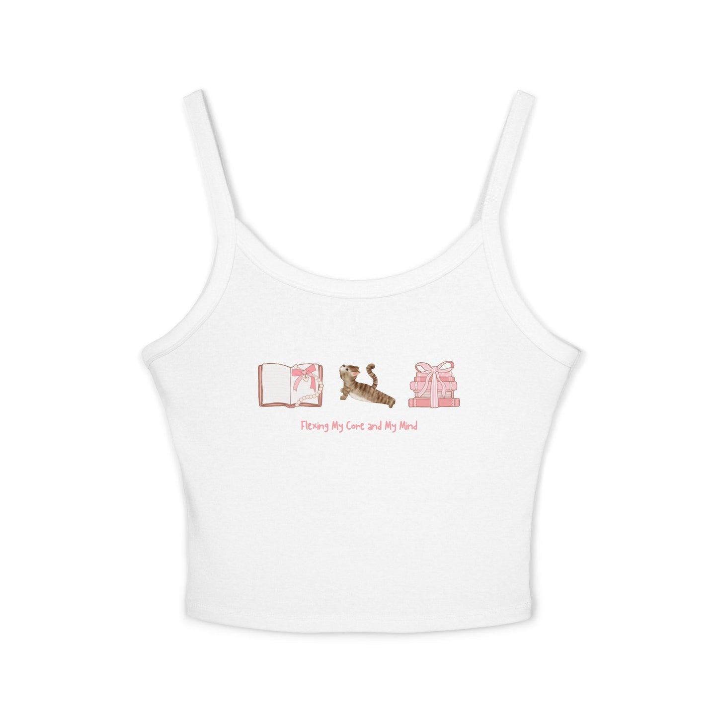 Flexing My Core and My Mind Crop Top